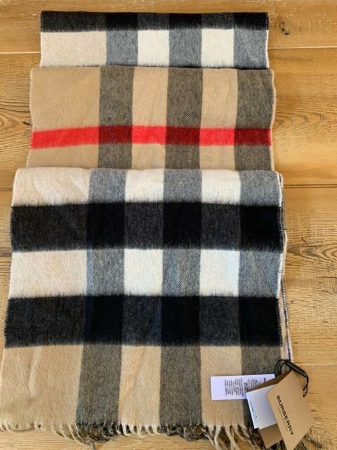 burberry check scarf sale