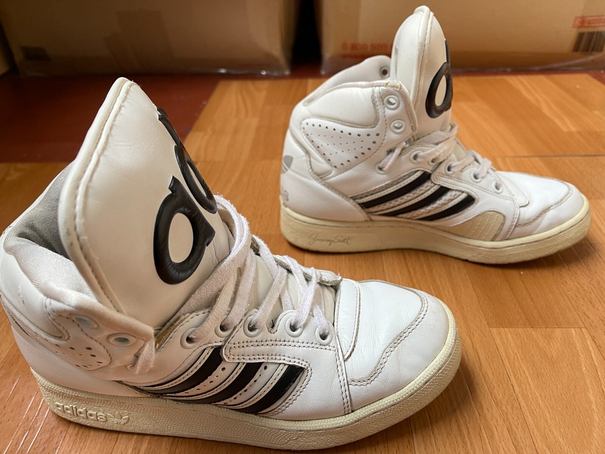 ★adidas★ GRAPHIC REG SST JW2953 Size 5.5 - adidas Jeremy Scott x Instinct High White for