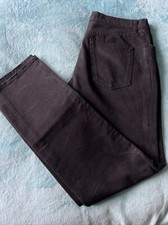 D&G DOLCE & GABBANA Harrods Straight Leg Black Men Jeans Size L