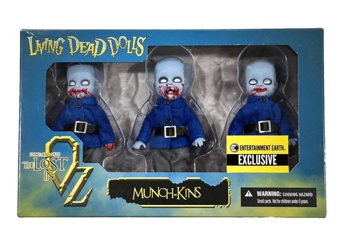 Mezco Living Dead Dolls Addams Family Set – Uncle Fester & IT (Thing) Dolls, Collectible Figures