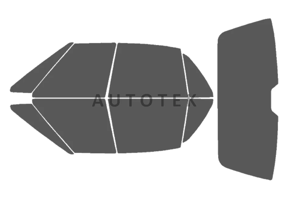 PreCut All Sides Window Film Any Tint Shade For Buick LeSabre Sedan 1995-1999 - Image 2 of 4