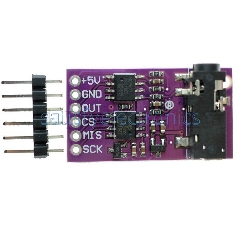 GSR Skin Sensor Module Analog SPI Measuring EDA GSRgalvanic Skin For Arduino