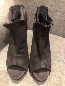 kurt geiger peep toe boots