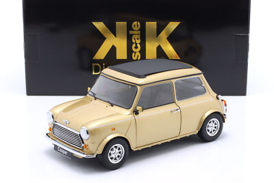 Mini Cooper RHD mit Sonnendach gold metallic 1:12 KK-Scale