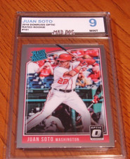 JUAN SOTO Rookie---2018 Donruss OPTIC RATED---MINT 9***YANKEES***Mad Dog