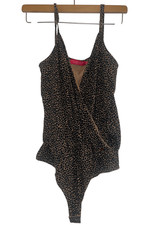 N:PHILANTHROPY Peppermint Sz Small Bodysuit in Sugar Cheetah