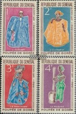 senegal 319-322 MNH 1966 Goree Dolls