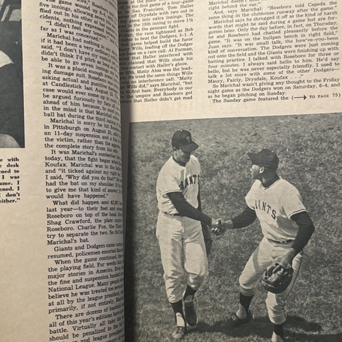 Sport Magazine June 1966 Joe Namath New York Jets Juan Marichal - Picture 4 of 6
