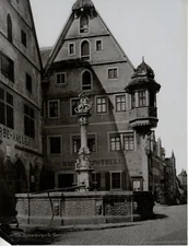 Germany, Rothenburg o. Georgenbrunnen Vintage Print, Germany Photomechanics 