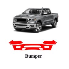 Precut Ppf Paint Protection Film Front Bumper 2021 2022 For Ram 1500 Laramie