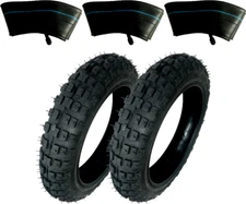 2) HD TIRES AND 3) TUBES SIZE 2.50-10 2.50X10 FOR HONDA XR50 XR-50 XR 50 50CC