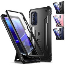 For Motorola Moto G Stylus 2022/2021 Case Full Body Cover with Screen Kickstand