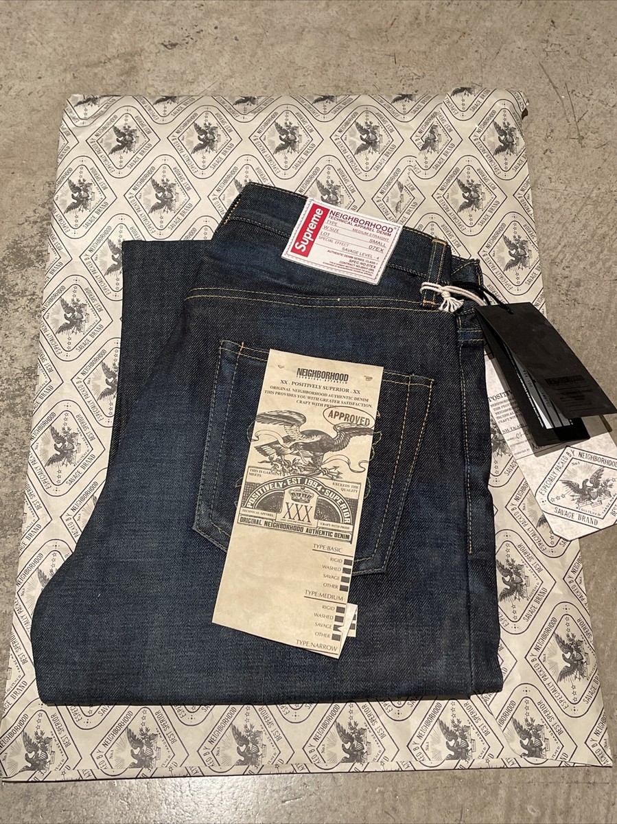 Supreme Neighborhood Denim Small Savage Level 4 DCSP-PT-01 Supreme Neighborhood Denim Small Savage Level 4 DCSP-PT-01