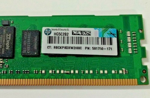HP 32GB 8 x 4GB 1Rx4 DDR3 PC3-10600R ECC Memory 591750-171 DL360 DL380 DL385 G6 - Picture 3 of 4