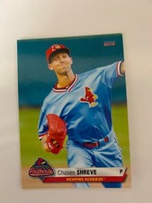 Chasen Shreve 2019 Memphis Red Birds Team Card