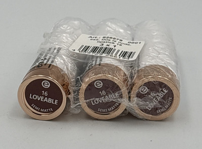 3x! New essence This is nude lipstick In Shade 16 loveable 0.12 oz