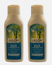 2x Jason Conditioner, Thicken  Restore Biotin and Hyaluronic Acid, 16 Oz