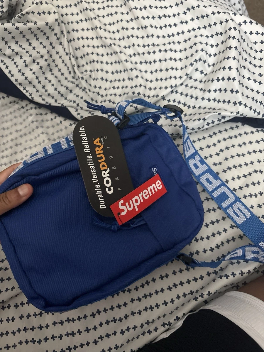 Supreme Blue Bags for Men for sale | eBay
