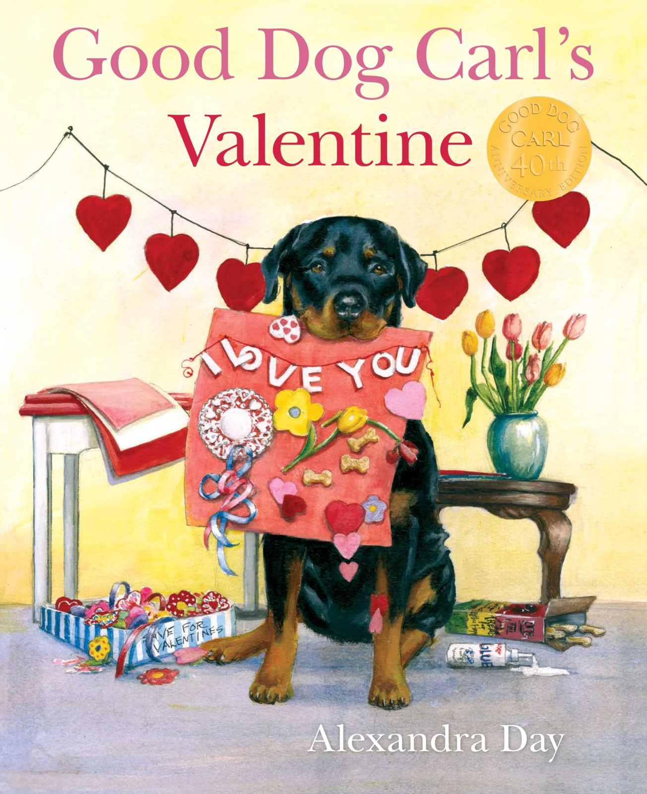Alexandra Day Good Dog Carl's Valentine 40th Anniversary Edit (Copertina rigida)