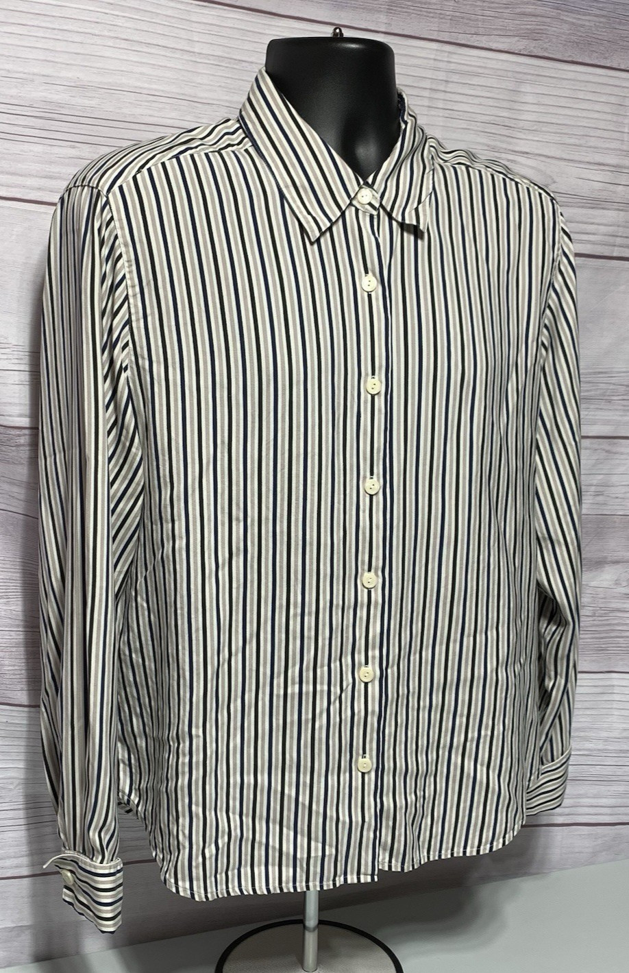 Pendleton Silk Women's Front Button Long Sleeve B… - image 3