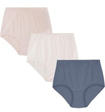NWT Vanity Fair 7/L Perfectly Yours Cotton Classic Brief Underwear 15318 Colored
