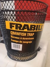 Frabill Black Steel Mesh Torpedo Crawfish Trap