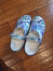 Crocs Classic Sandals size 13. Marbled purple-green-white. Clogs Comfort Shoe — photo 3