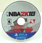 NBA 2K18 (Sony PlayStation 4) Game Disc Only - VGC Tested - No Tracking