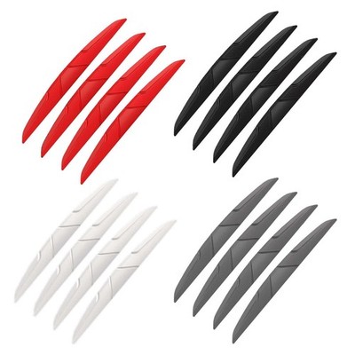 4x Universal Car Anti Collision Guard Strip Bar Aufkleber Rückspiegel Türgriff