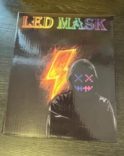 MEGOO LED Face Mask (Tested) with Charger