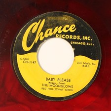 MOONGLOWS: baby please / whistle my love CHANCE 7