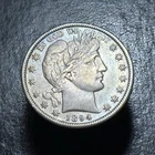1894-S Barber Half Dollar 50c Beautiful Tone Tough Key Date