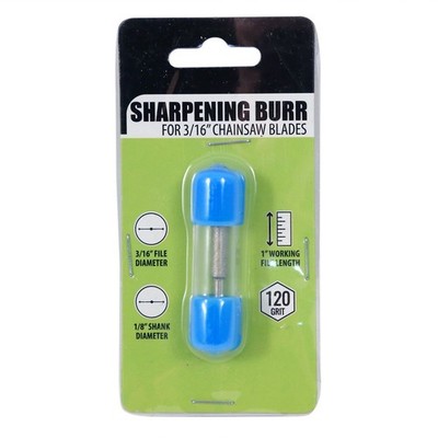 ToolTreaux Chainsaw Sharpener Burr Sanding File Hardware Tool 120 - 150 Grit