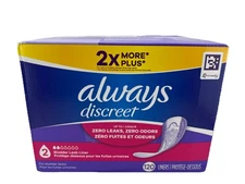 Always Discreet Incontinence Liners #2 Light Absorbency, Regular Length, 120 ct