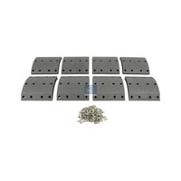 Bremsbelagsatz Trommel Hinten 19 Mm 178 Mm DT Spare Parts FüR U.A. Scania 2