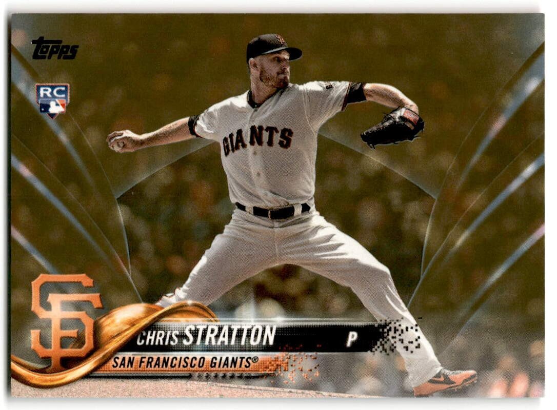 2018 Topps Update #US257 Chris Stratton /2018 Gold
