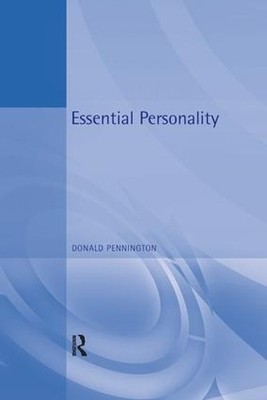 Essential Personality by Donald Pennington - 9781138163966