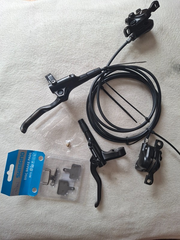 Shimano BL-MT201 Hydraulic Brakes Set Front and Rear