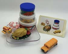 2006 Re-Ment AMERICAN KITCHEN 9 MERRY X  MAS  COMPLETE  Dollhouse Miniatures
