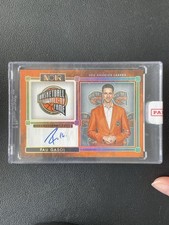 Pau Gasol 2023-24 Panini Noir Ceremonial Orange Auto /49 #NSO-PAU