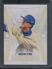 2025 Leaf Spectacular Baseball Silver #19 Jackson Flora 8/10