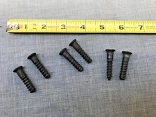 Set of 2  Original WWI era Lee Enfield No1 Mrk III SMLE  Stock butt plate SCREWs