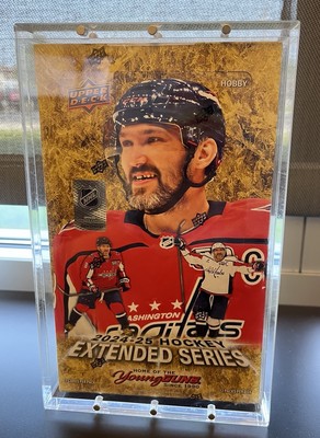 Acrylic Display Case Magnetic FITS 2024-25 Upper Deck Hockey Extended Hobby Box