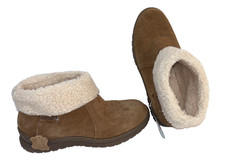 Minnetonka Southtown Moccasin Boots Size 7 M Suede Water Resistant Ankle NEW