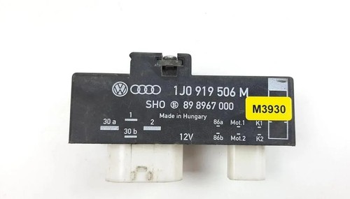 VW GOLF IV 1J1 Lüfterrelais 1J0919506M 1.60 Petrol 77kw 2000 35113603