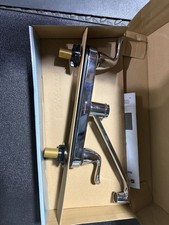 Glacier Bay Chrome High Arc Dual Lever Kitchen Faucet 8 in Centerset Deck Mount