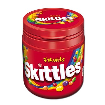 (16,88 /1kg) Skittles Fruits, Bonbons, Dragees, 125g Dose