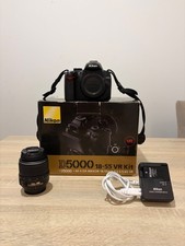 Nikon D5000 DSLR Camera + 18-55mm Lens - Used - Excellent Condition