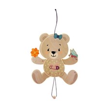 Hess 12436 Hampelmann "Hampel-Bear" natura drewno Rudawy