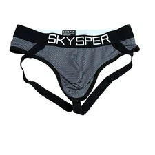 SKYSPER Jockstrap Athletic Supporter Male Underwear Grey XXL